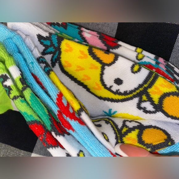 NWT HELLO KITTY FRUIT COSPLAY SOCKS - Picture 3 of 3